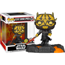 Star Wars: Red Saber Series Volume 1 - Savage Opress Glow in the Dark Deluxe Pop! Vinyl Figure