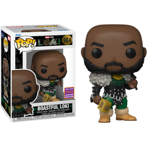 Loki (2021) - Boastful Loki Pop! Vinyl Figure (2022 Wondrous Convention Exclusive)