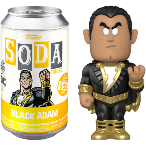 Black Adam - Black Adam Vinyl SODA Figure in Collector Can (International Edition)