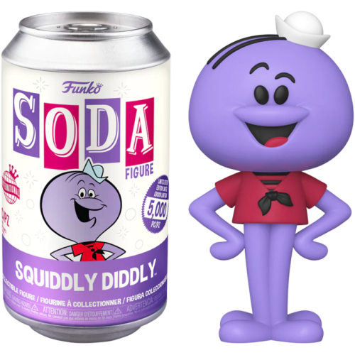 The Atom Ant/Secret Squirrel Show - Squiddly Diddly Vinyl SODA Figure in Collector Can (International Edition)