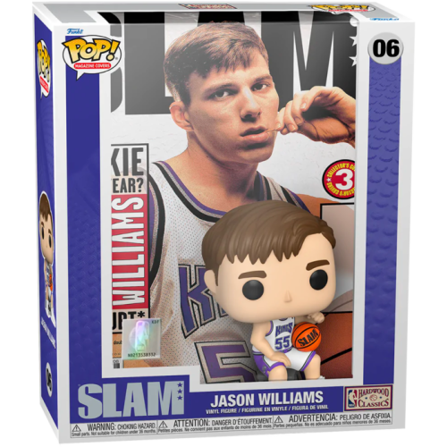 NBA Basketball - Jason Williams SLAM Pop! Magazine Cover Vinyl Figure