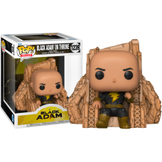 Black Adam (2022) - Black Adam on Throne Deluxe Pop! Vinyl Figure