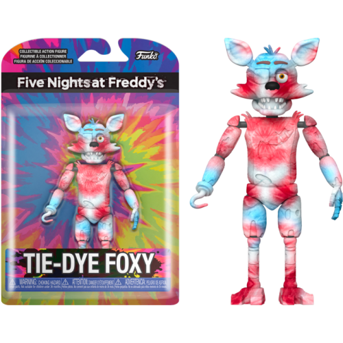 Five Nights at Freddy's - Foxy Tie Dye 5 Inch Action Figure