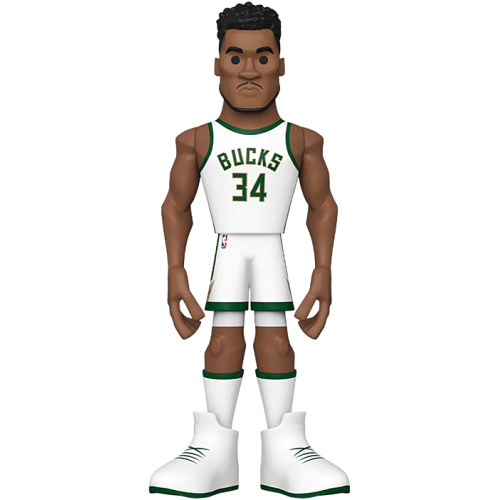 NBA Basketball - Giannis Antetokounmpo Milwaukee Bucks 12 Inch Gold Premium Vinyl Figure