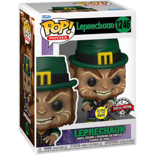 Leprechaun (1993) - Lubdan the Leprechaun with Flashlight Glow in the Dark Pop! Vinyl Figure