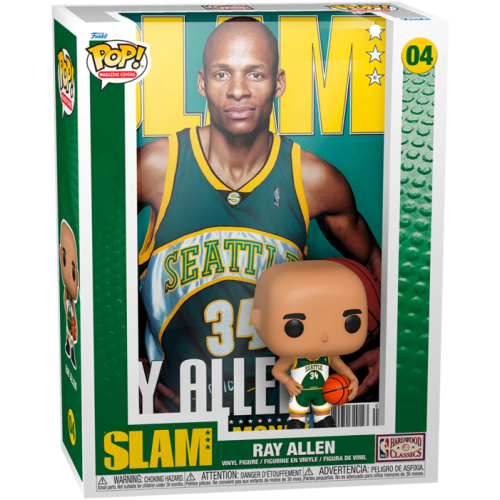 NBA Basketball - Ray Allen SLAM Pop! Magazine Cover Vinyl Figure