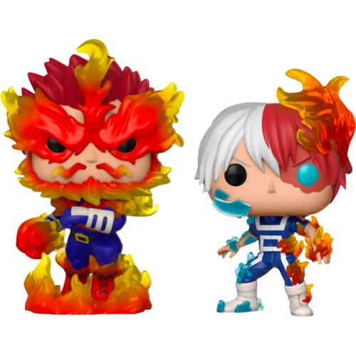 My Hero Academia - Endeavour and Todoroki Pop! Vinyl Figure 2-Pack