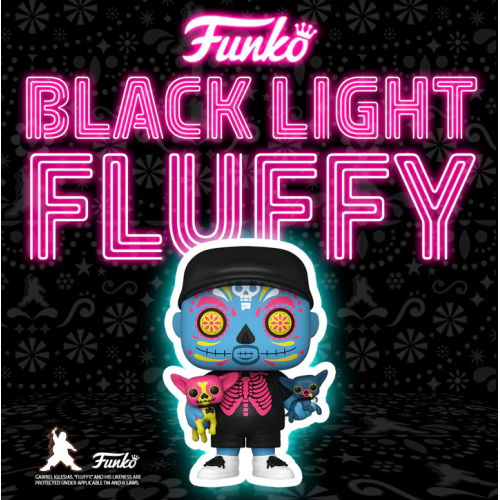 Gabriel Iglesias - Fluffy Blacklight Day of the Dead Funko Pop! Vinyl Figure