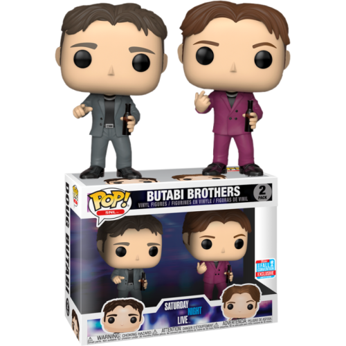 Saturday Night Live (SNL) - Doug and Steve Butabi Pop! Vinyl Figure 2-Pack (2018 Fall Convention Exclusive)