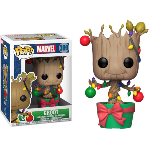 Guardians of the Galaxy - Dancing Groot with Christmas Lights Pop! Vinyl Figure