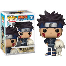 Naruto: Shippuden - Kiba with Akamaru Pop! Vinyl Figure