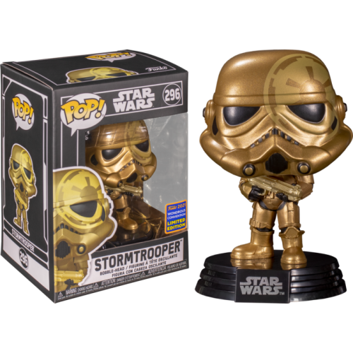 Star Wars - Stormtrooper Gold Pop! Vinyl Figure (2021 Wondrous Convention Exclusive)