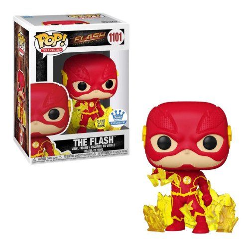 The Flash - Flash in Speed Force Glow in the Dark Pop! Vinyl Figure (Funko Shop Exclusive)