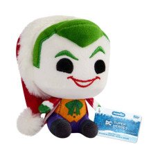 DC Super Heroes - The Joker as Santa Holiday Plushies 4 inch Plush