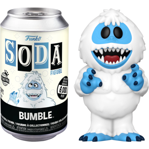 Rudolph the Red Nosed Reindeer - Bumble Vinyl SODA Figure in Collector Can (International Edition)