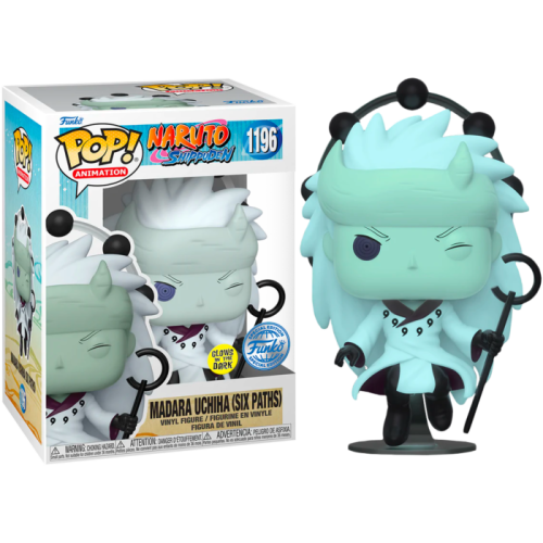 Naruto: Shippuden - Madara Uchiha (Sage of the Six Paths) Glow in the Dark Pop! Vinyl Figure