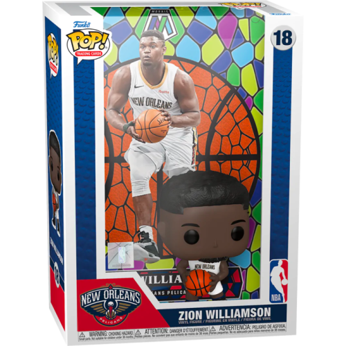 NBA Basketball - Zion Williamson New Orleans Pelicans Panini Mosaic Pop! Trading Cards Vinyl Figure