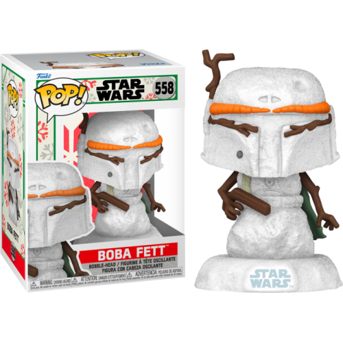 Star Wars: Holiday - Boba Fett Snowman Pop! Vinyl Figure