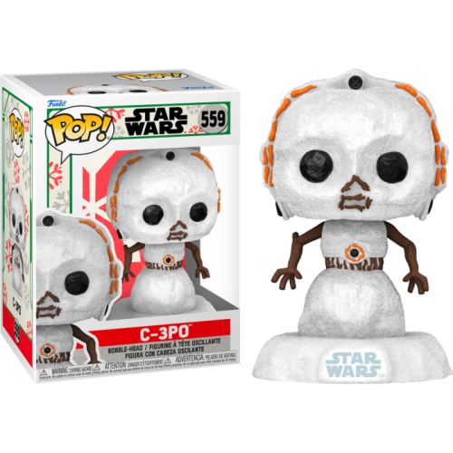 Star Wars: Holiday - C-3PO Snowman Pop! Vinyl Figure