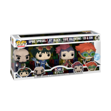 Cowboy Bebop - Spike Spiegel, Jet Black, Faye Valentine, Ed and Ein Pop! Vinyl Figure 4-Pack