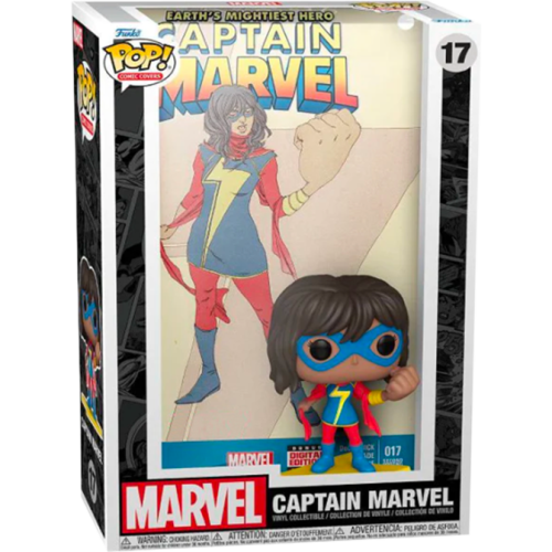 Captain Marvel - Kamala Khan Pop! Comic Covers Vinyl Figure