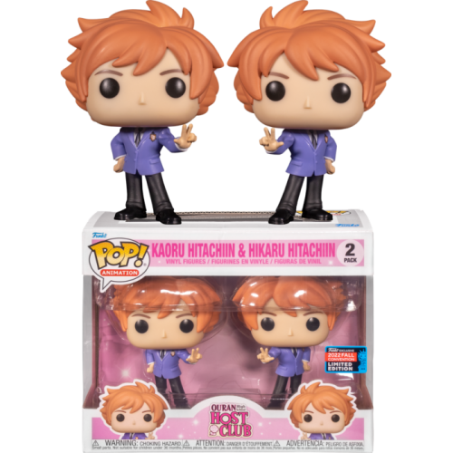 Ouran High School Host Club - Kaoru Hitachiin and Hikaru Hitachiin Pop! Vinyl Figure 2-Pack (2022 Fall Convention Exclusive)