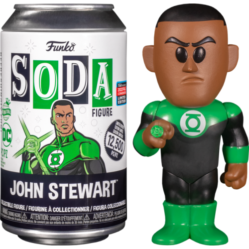 Green Lantern - John Stewart Vinyl SODA Figure in Collector Can (2022 Fall Convention Exclusive) (International Edition)