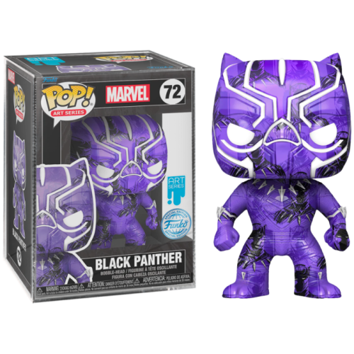 Black Panther (2018) - Black Panther Artist Series Pop! Vinyl Figure with Pop! Protector by Nikkolas Smith