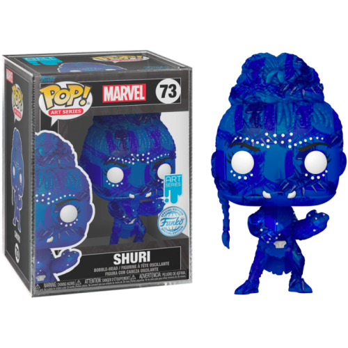 Black Panther (2018) - Shuri Artist Series Pop! Vinyl Figure with Pop! Protector by Nikkolas Smith