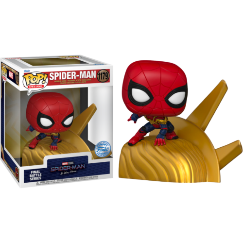 Spider-Man: No Way Home - Spider-Man Final Battle Series Build-A-Scene Deluxe Pop! Vinyl Figure