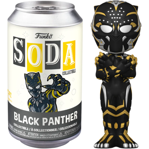 Black Panther 2: Wakanda Forever - Black Panther SODA Vinyl Figure in Collector Can (International Edition)