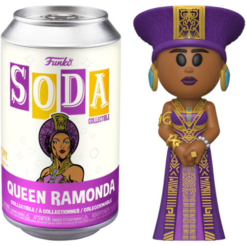 Black Panther 2: Wakanda Forever - Queen Romanda SODA Vinyl Figure in Collector Can (International Edition)