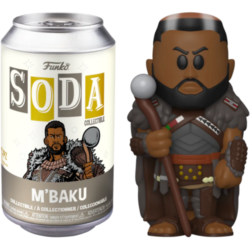 Black Panther 2: Wakanda Forever - M'Baku SODA Vinyl Figure in Collector Can (International Edition)