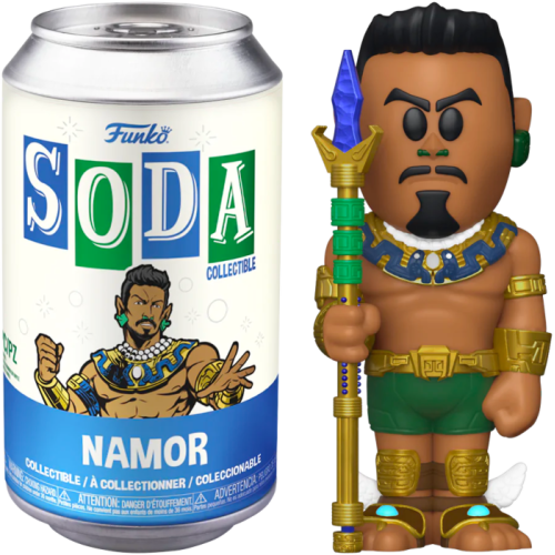 Black Panther 2: Wakanda Forever - Namor SODA Vinyl Figure in Collector Can (International Edition)
