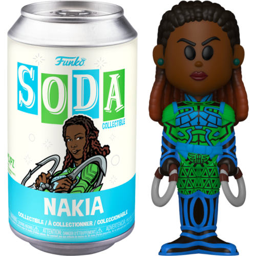 Black Panther 2: Wakanda Forever - Nakia SODA Vinyl Figure in Collector Can (International Edition)