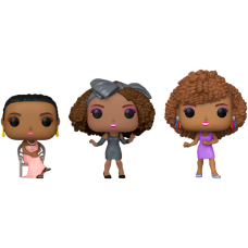 Whitney Houston - Whitney Houston Diamond Glitter Pop! Vinyl Figure 3-Pack
