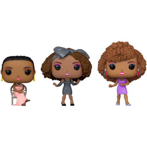 Whitney Houston - Whitney Houston Diamond Glitter Pop! Vinyl Figure 3-Pack