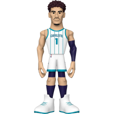 NBA Basketball - LaMelo Ball Charlotte Hornets 12 Inch Gold Premium Vinyl Figure