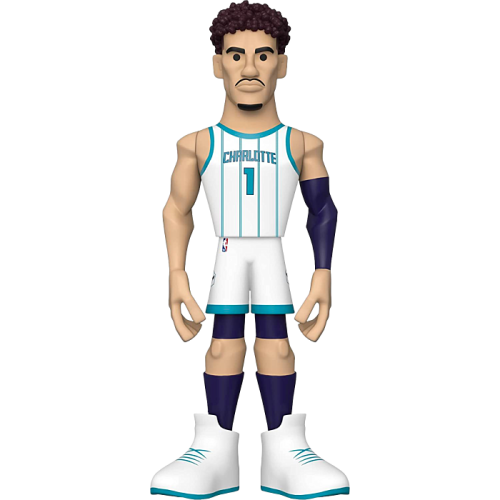 NBA Basketball - LaMelo Ball Charlotte Hornets 12 Inch Gold Premium Vinyl Figure