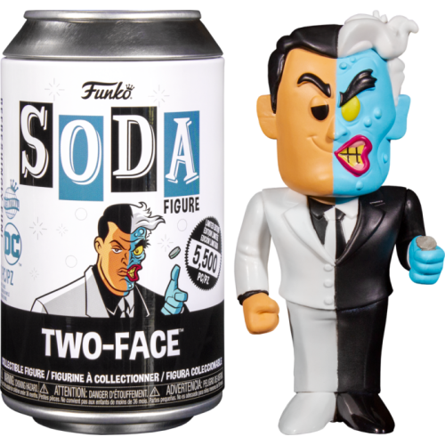 Batman: The Animated Series - Two-Face SODA Vinyl Figure in Collector Can (International Edition)