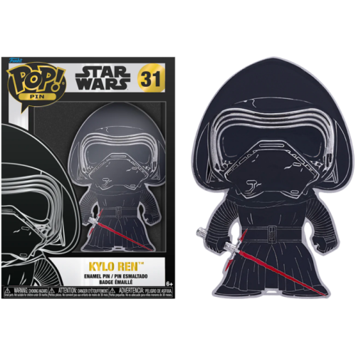 Star Wars - Kylo Ren 4 Inch Pop! Enamel Pin
