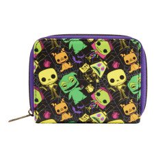 The Nightmare Before Christmas - Blacklight Zip Around Wallet The Nightmare Before Christmas - Blacklight Zip Around Wallet