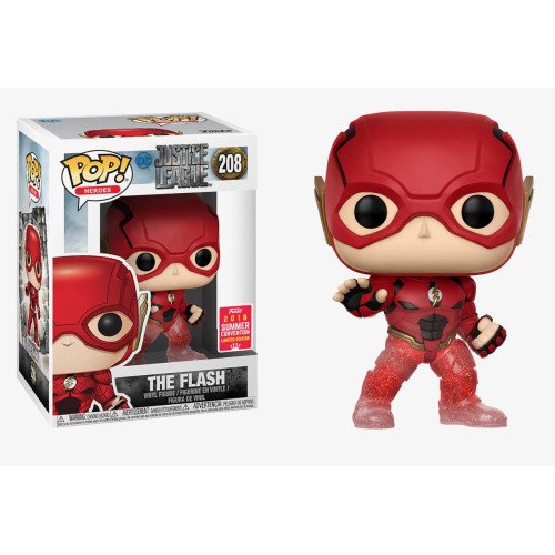 Justice League Movie - Flash Running Translucent Feet Pop! Vinyl Figure (2018 Summer Convention Exclusive)