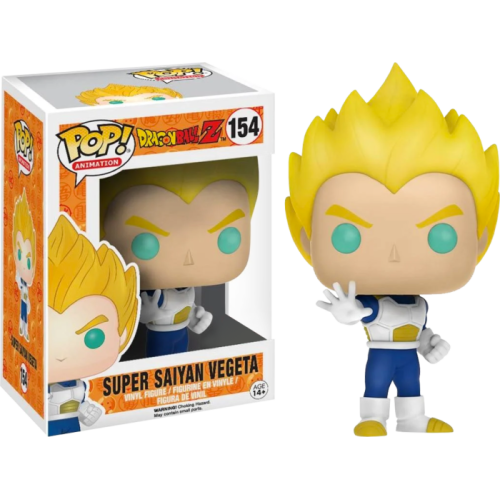 Dragon Ball Z - Vegeta Super Saiyan Blue & White US Exclusive Pop! Vinyl