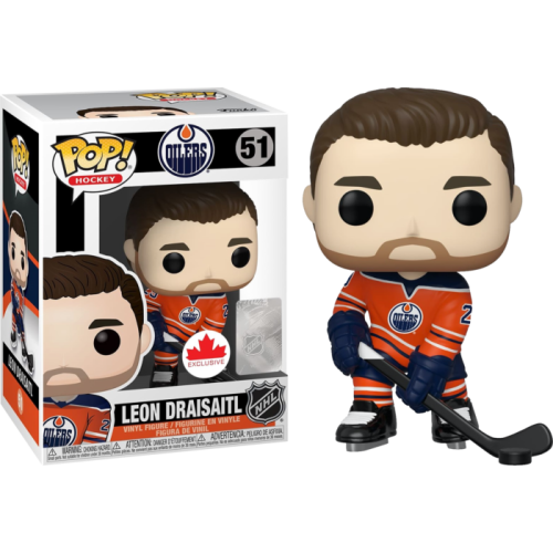 NHL Hockey - Leon Draisaitl Edmonton Oilers Pop! Vinyl Figure