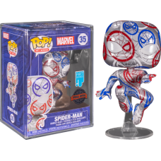 Spider-Man - Patriotic Age (Artist) US Exclusive Pop! with Protector [RS]