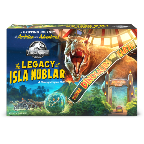 Jurassic World - The Legacy of Isla Nublar Board Game