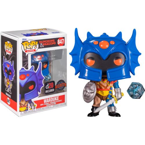 Dungeons & Dragons - Warduke Pop! Vinyl Figure with Dice
