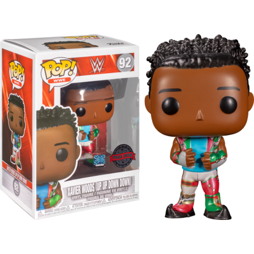 WWE - Xavier Woods Up Up Down Down Metallic US Exclusive Pop! Vinyl [RS]