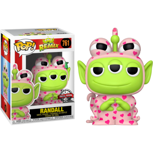Pixar - Randall Alien Remix Pink Pop! Vinyl Figure